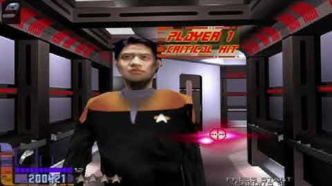 Star Trek: Voyager – The Arcade Game- ON PC - TEKNOPARROT  FULL GAMEPLAY ROUTE 1-1 1080p 60fps