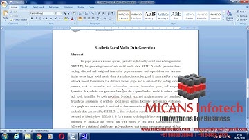 Synthetic Social Media Data Generation- IEEE PROJECTS 2018