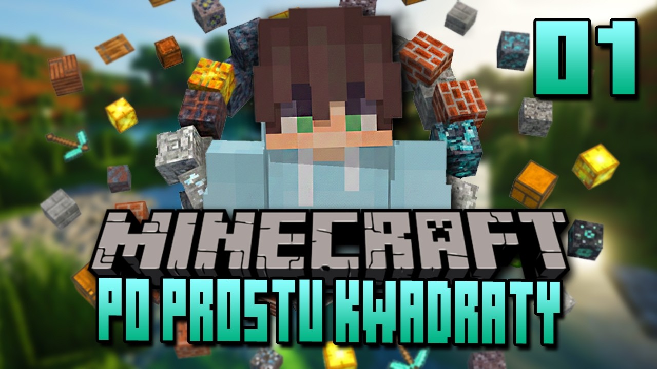 Minecraft: Po Prostu Kwadraty #01: Mamy miejsce na dom!