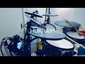 HURRAY! / 岬なこ 【Drum Cover】