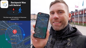 iOS 15 CONFUSING AirTag "NOTIFY WHEN LEFT BEHIND" feature! How is it working?
