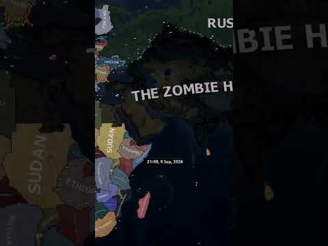 Zombie Outbreak in 2024 | HOI4 Timelapse