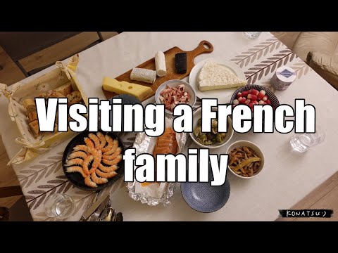 【旅vlog】フランスのおしゃれなお家にお邪魔したよ!