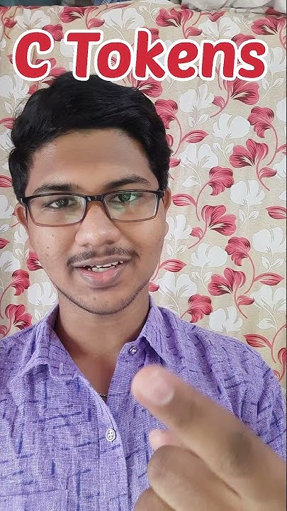 C Tokens | Notes on C programming language || Luqman learning lab - YouTube