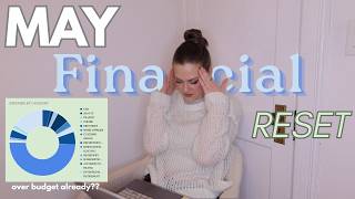 MAY FINANCIAL RESET + BUDGET WITH ME💰: big spend month ahead, managing expenses, and extra pay day!