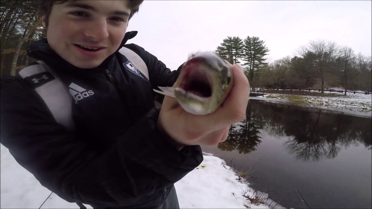 Catching trout in January Fishing part 12 YouTube