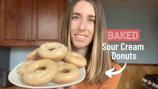 Trying Baked Sour Cream Donuts