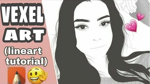 VEXEL ART LINE ART TUTORIAL (part 1)