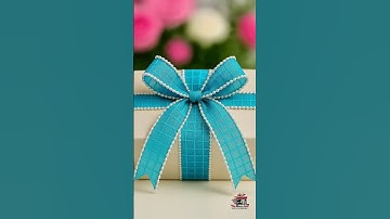 “Pearl Organza Ribbon DIY: Pro Tips for Perfect Bows | “Quick Pearl Organza Ribbon Bow Tutorial 💖”