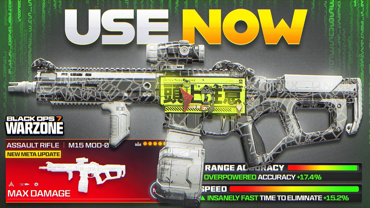 the *NEW* BROKEN AR META LOADOUT for BO7 WARZONE! (Best Warzone AR Meta Loadout)