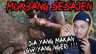 MUKBANG SESAJEN DEDE INOEN | Ini baru mukbang survival paling greget