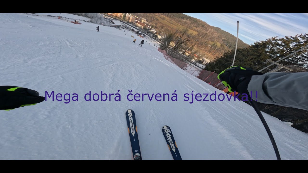 Ski areál Karolínka (mega dobrá červená)