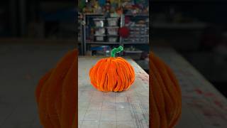 Pipe Cleaner Pumpkin