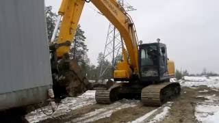 Екскаватор Hyundai R 210LC-7. Нояберськ 2013 г.