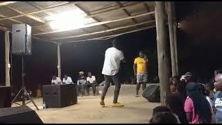 Acolly Mandiza Performing A Vha Mpfuni at Dee Park.