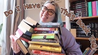 Do I Have That Book Tag?
Do I Have That Book Tag?
Original Tag - https://youtu.be/e4YnTYrGs48
Try to beat my time?? 12 mins 14 seconds
The Challenges
1. Do you have a book with deckled edges?
2. DO you have a book with 3 or more people on the cover?
3. Do you have a book based on another fictional story?
4. Do you have a book with a title 10 letters long?
5. Do you have a book with a title that starts and ends with the same letter?
6. Do you have a Mass Market Paperback book?
7. Do you have a book written by an author using a pen name?
8. Do you have a book with a characters name in the title?
9. Do you have a book with 2 maps in it?
10. Do you have a book that was turned into a TV show?
11. Do you have a book written by someone who is originally famous for something else? (celebrity/athlete/politician/tv personality...)
12. Do you have a book with a clock on the cover?
13. Do you have a poetry book?
14. Do you have a book with an award stamp on it?
15. Do you have a book written by an author with the same initials as you?
16. Do you have a book of short stories?
17. Do you have a book that is between 500-510 pages long?
18. Do you have a book that was turned into a movie?
19. Do you have a graphic novel?
20. Do you have a book written by 2 or more authors?
#booktube #booktag #doihavethatbooktag
T I M E S T A M P S
0:00 - Introduction
1:35 - The Questions
22:18 - Final Thoughts
D I S C O U N T C O D E S + L I N K S
📖 I use Everand (previously Scribd) for ebooks and audiobooks, if you fancy a try you can use this link to get 60 days for free, which will also gift me 30 days - https://www.everand.com/g/94t3be
💆 Use Code heather20%OFF on the Smart Beauty website for 20% off all their products! https://smartbeautyshop.com/
A B O U T M E
Im 27 years old, living in the UK with my partner Jay, and our two rescue cats Geoff and Jafar (they feature a lot) 😺
I mainly make book related videos, and the majority of the channel would class as booktube however I do also occasionally also make hair dye videos, DIY videos and travel videos! So that is what you can expect from the channel!
In 2024 I will be uploading every Wednesday and Saturday so if you want to stick around for more please consider subscribing!
B O O K R A T I N G S
Here is an idea of how I rate my books, I dont use a specific system and normally rate on feelings and how the book has impacted me. Not all of the books I give a star rating will be for one of these specific reasons but hopefully this gives a general idea.
⭐️ - Nope, not for me
⭐️⭐️ - Didnt enjoy, understand others could see it as good
⭐️⭐️⭐️ - Book was good, glad I read it, enjoyed the reading experience
⭐️⭐️⭐️⭐️ - Really enjoyed, had some amazing moments, gave me the feels at parts, not quite 5 star energy
⭐️⭐️⭐️⭐️⭐️ - Absolutely loved it, couldnt put it down, blew my mind, extremely impactful
C O N N E C T
Instagram - https://www.instagram.com/h.eather.e.lizabeth/
Book Instagram - https://www.instagram.com/novelperfection/
Goodreads - https://www.goodreads.com/user/show/128082281-heather
Amazon Wishlist - https://www.amazon.co.uk/hz/wishlist/ls/31WI7K0CAEV3Z?ref wl_share
Shutterstock - https://www.shutterstock.com/g/heather-elizabeth?rid=3963797
Redbubble - https://www.redbubble.com/people/heather-e/shop Do I Have That Book Tag?