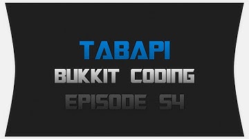Bukkit Coding ~ Episode 54: TabAPI