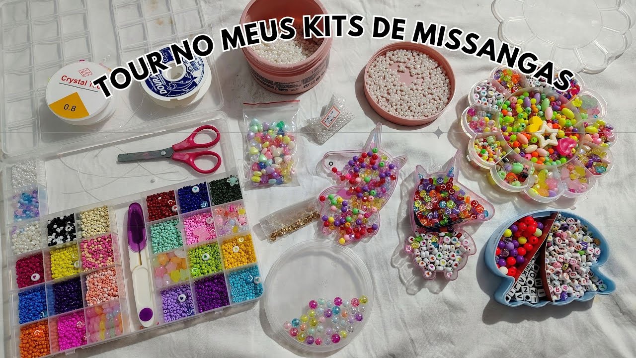 Mostrando minhas missangas  - ACESSORIOS DE MISSANGAS  #missangas. #beads 