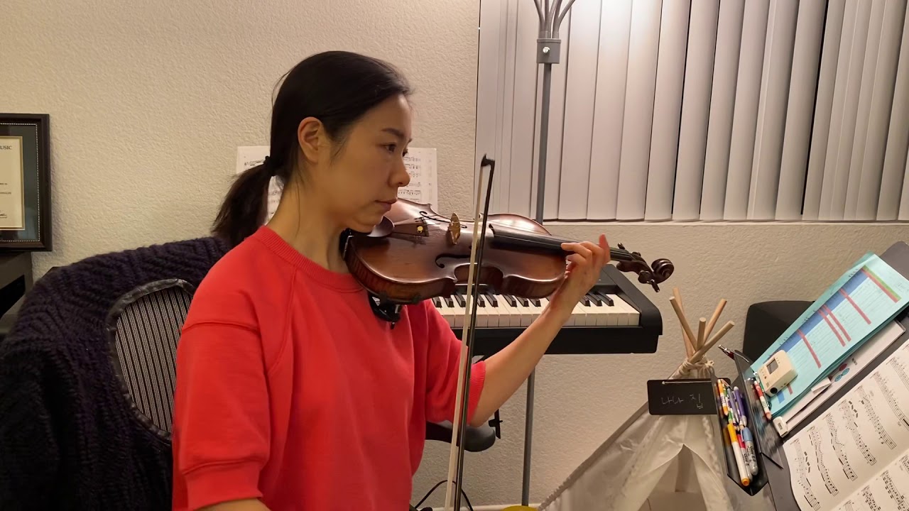 The Boy Paganini by Mollenhauer, Solos for Young Violinists, 2nd part slow