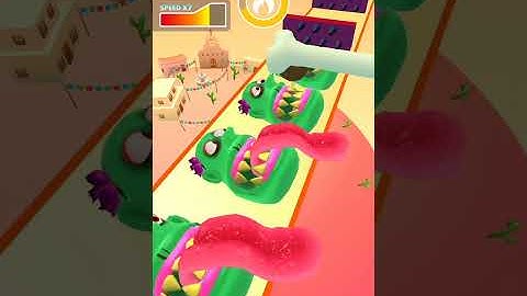 🔰TEETH RUNNER🔰 Gameplay All Levels Walkthrough Android,iOs New Mobile Games (8) #Shorts