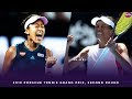 Naomi Osaka vs. Hsieh Su-Wei | 2019 Porsche Tennis Grand Prix Second Round | WTA Highlights