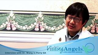 Visiting Angels interviews Dr. Wang in Perry, GA
