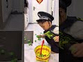 Grandma dropped her candy, and a hero appeared! 👮‍♂️🍭#CuteBaby #FunnyKids #Roleplay