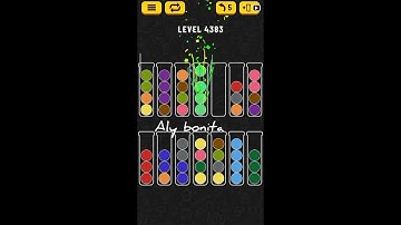 ball sort puzzle level 4383