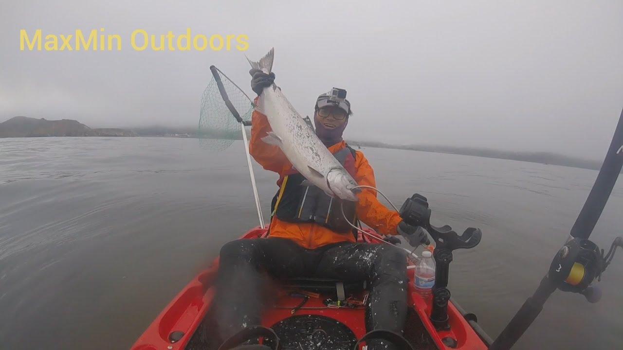 Salmon Fishing at Rockaway Pacifica (Aug 11, 2019) YouTube