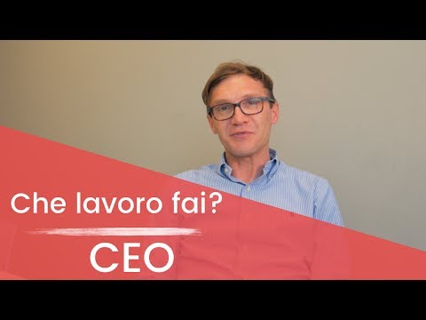 Video: Cosa Sta Facendo Il CEO