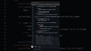 Upload JSON to Firebase in SECONDS! 🚀 Easy Python Trick! #coding#firestore