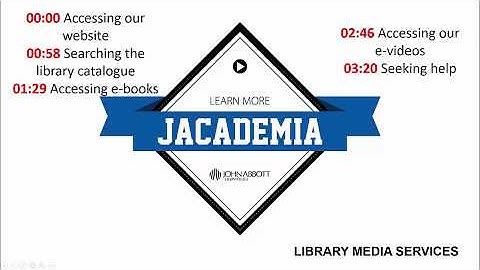 JACADEMIA - Library - OPALS - Catalogue Search