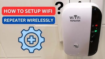 How to Setup WiFi Repeater Wirelessly?
