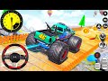 Monster Truck Mega Ramp Extreme Racing - Impossible GT Car Stunts Driving 2024 - GamePlay Android