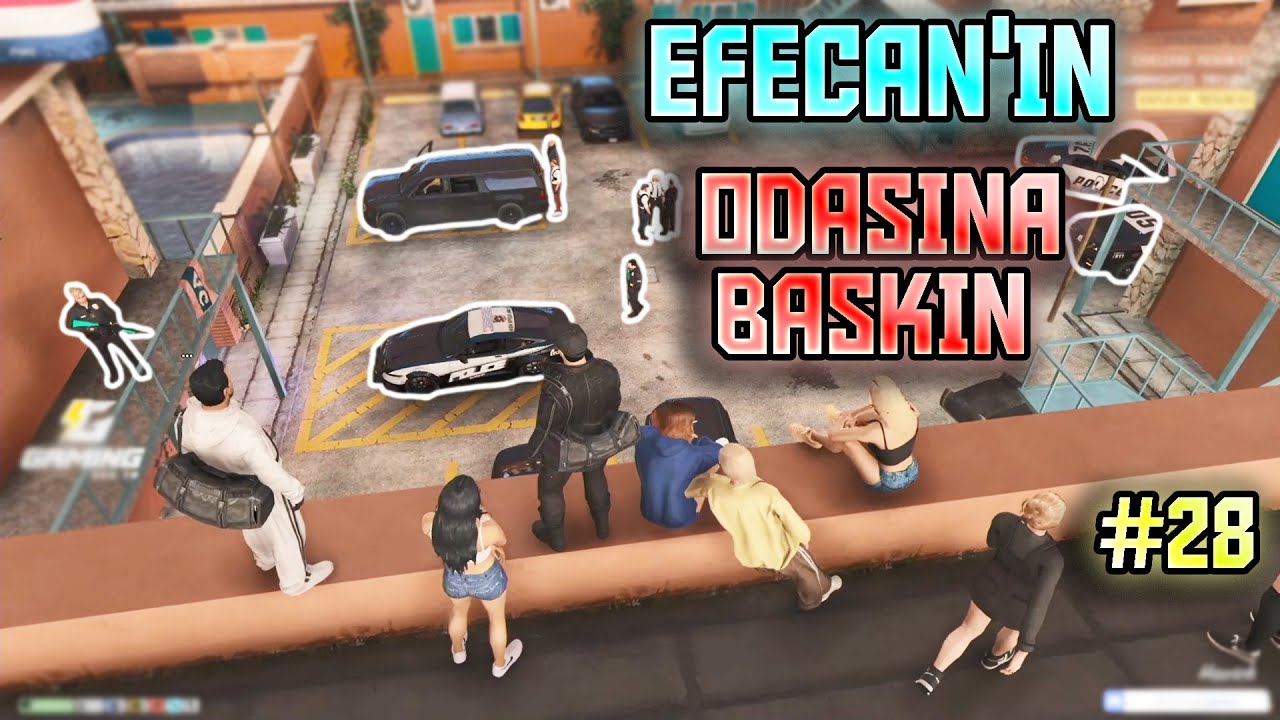 LSPD EFECAN'IN ODASINA BASKIN ATIYOR ve ARAMA YAPIYOR - EİGHTBORN ÖZEL YAYIN #28