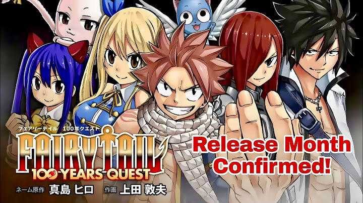 Chừng nào tác giả cho ra fairy tail phần 3 năm 2024