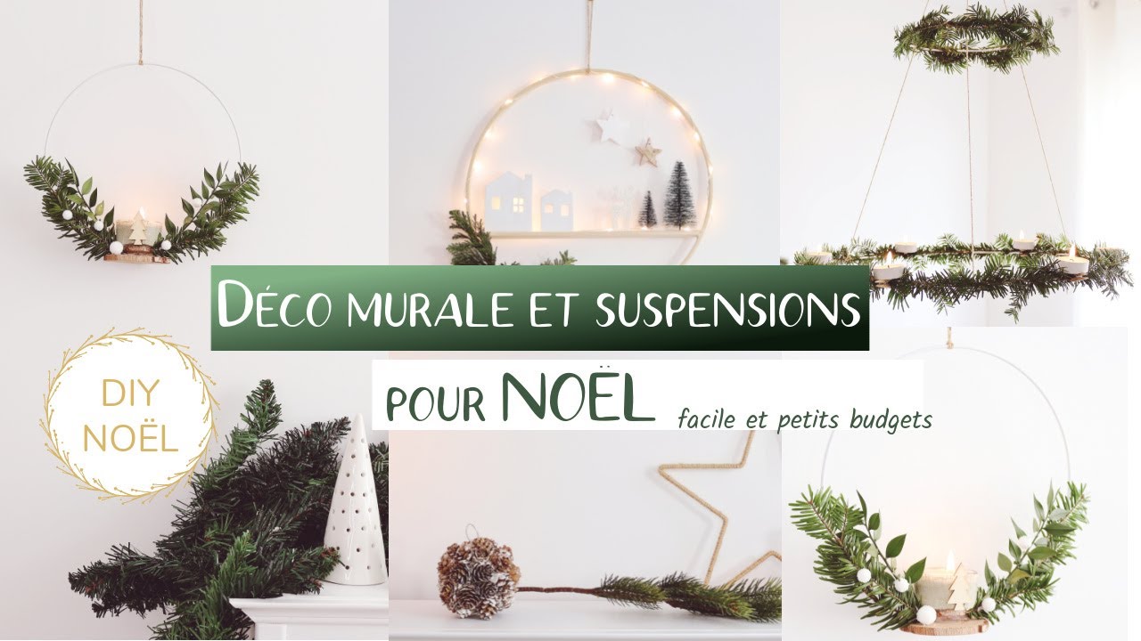 DIY] Spécial Noël - Une guirlande de Noël pour décorer le sapin et