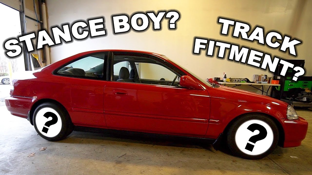 RICER CIVIC GETS NEW WHEELS!