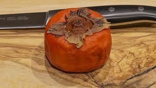 How To Ripen And Eat A Persimmon  Fuyu NonAstringent Persimmon