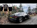 AUDI R8 V10 PLUS QUATTRO (900hp) Thrustmaster Wheel Gameplay | 4K Ultra Graphics | Forza Horizon 5