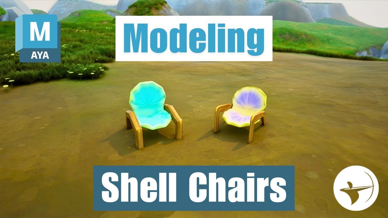 3D Modeling a Shell Chair | Autodesk Maya - YouTube