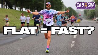 One of the UK’s Flattest Half Marathons… So I went for a PB // Swansea Half Marathon 