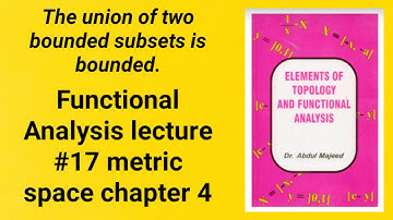 The union of two bounded subsets is bounded