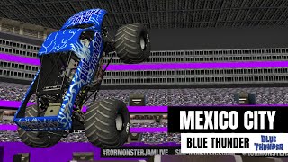 Rigs of Rods Monster Jam Blue Thunder Freestyle Mexico City