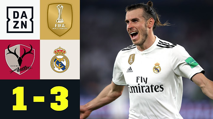 Gareth Bale schießt Königliche ins Finale: Kashima - Real Madrid 1:3 | FIFA Klub-WM | Highlights