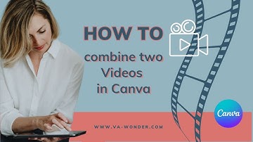 How to combine Two Videos in Canva | Canva Video EditingTutorial #43