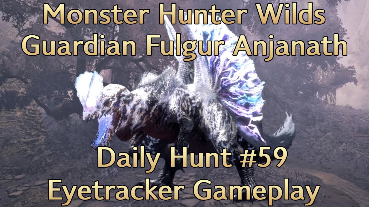 MH Wilds Eyetracker Gameplay Daily Hunt 59 Guardian Fulgur