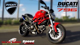 Testando Ducati Monster 796 2013 + @grsracing | Análise Completa | Speed Channel