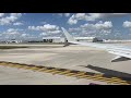 American Airlines Boeing 737 MAX 8 takeoff from Miami International Airport