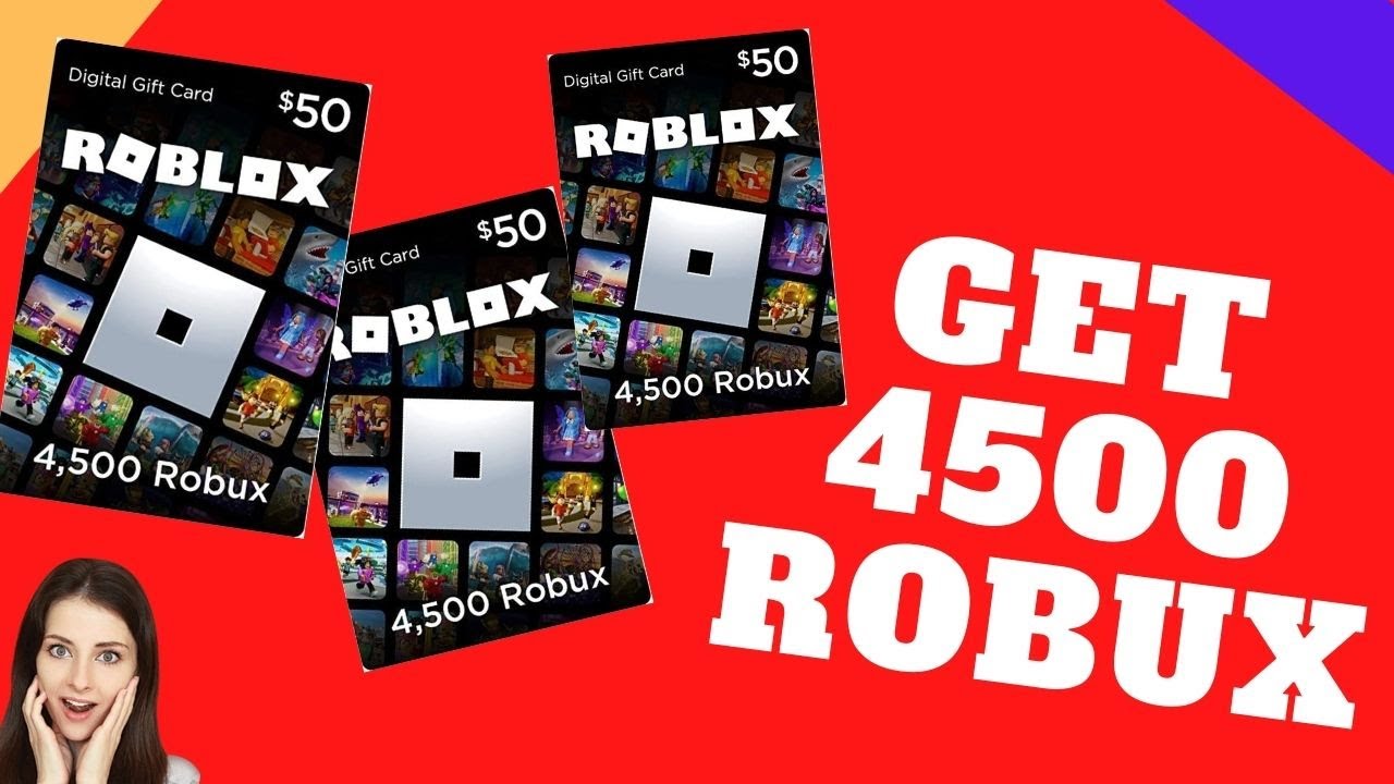  Roblox Digital Gift Code for 4,500 Robux [Redeem